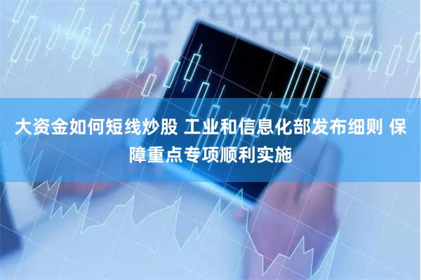大资金如何短线炒股 工业和信息化部发布细则 保障重点专项顺利实施